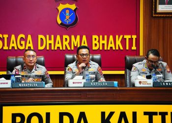 Jelang Pemungutan Suara Ulang di Kab. Mahulu, Polda Kaltim Gelar Rapim