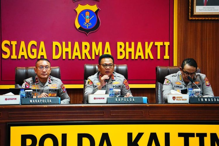 Jelang Pemungutan Suara Ulang di Kab. Mahulu, Polda Kaltim Gelar Rapim