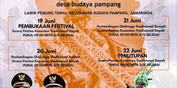Festival Budaya Dayak Kenyah 2025 Siap Digelar di Desa Budaya Pampang, Samarinda