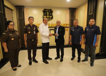 Kunjungan Kerja Delegasi NFCC Malaysia ke Badan Pemulihan Aset Perkuat Kerja Sama Pemulihan dan Pengelolaan Aset