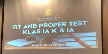 Ditjen Badilum Maraton Seleksi Calon Pimpinan PN Kelas IA dan IA Khusus