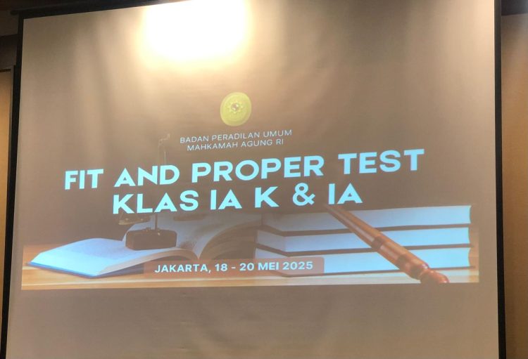 Ditjen Badilum Maraton Seleksi Calon Pimpinan PN Kelas IA dan IA Khusus