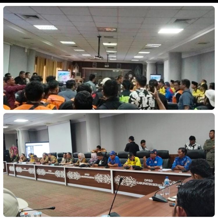 RDP DPRD Berau dan Serikat Buruh Sempat Ricuh, Desak Penegakan Perda Perlindungan Tenaga Kerja Lokal