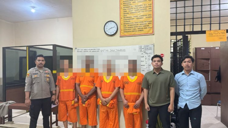 Tim Jatanras Polda Kaltim Berhasil Ringkus 4 Pelaku Perampasan Berkedok Debt Collector