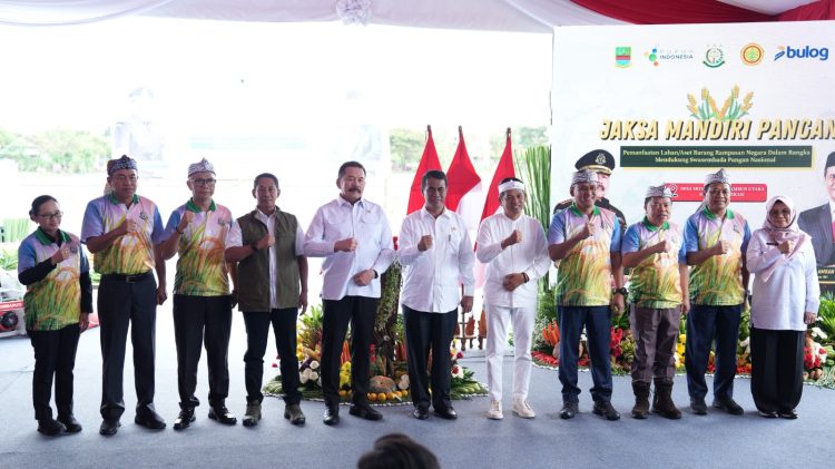 Kejaksaan RI Luncurkan Program “Jaksa Mandiri Pangan” Dukung Ketahanan Pangan Nasional Lewat Pemanfaatan Lahan Sitaan