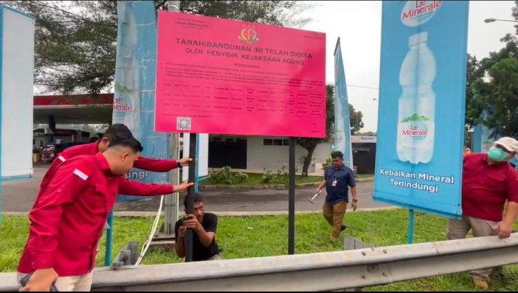 Penyitaan Aset Rest Area KM 21 B Tol Jagorawi Terkait Dugaan Tindak Pidana Korupsi dan TPPU Komoditas Timah