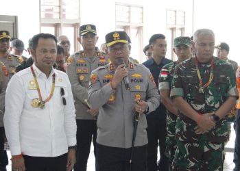 Kapolda Kaltim Tinjau Kesiapan PSU Pilkada di Kab. Mahulu
