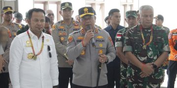 Kapolda Kaltim Tinjau Kesiapan PSU Pilkada di Kab. Mahulu
