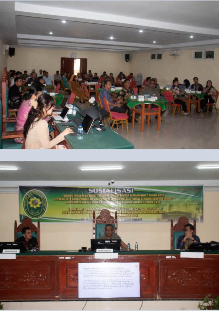 PN Lubuk Pakam Gelar Sosialisasi Efisiensi Surat Tercatat dan Peradilan Ramah Disabilitas