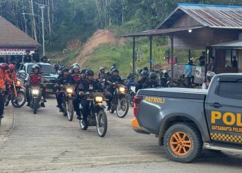 TNI-Polri Gelar Patroli Skala Besar di Mahakam Ulu, Kawal PSU Pilkada