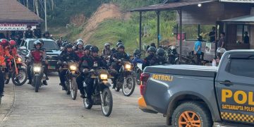 TNI-Polri Gelar Patroli Skala Besar di Mahakam Ulu, Kawal PSU Pilkada