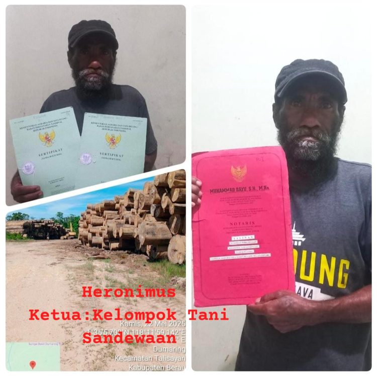 Presiden RI Diminta Turun Tangan, Dugaan Illegal Logging dan Mafia Tanah Rugikan Kelompok Tani Sandewaan Kalimantan Timur