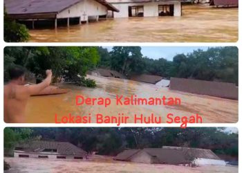 Banjir Besar Landa Empat Kampung di Segah, Long Ayap Terparah – Warga Minta Pemda Respon Cepat