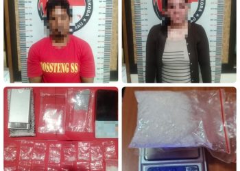 Satresnarkoba Polres Berau Gagalkan Peredaran Sabu 44,36 Gram di Karang Ambun