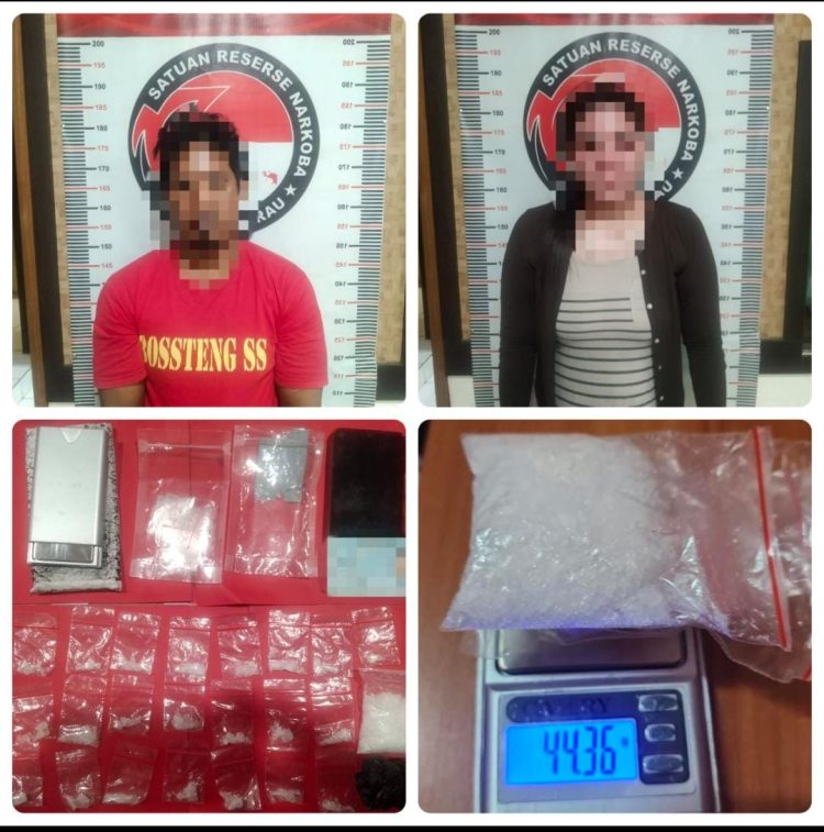 Satresnarkoba Polres Berau Gagalkan Peredaran Sabu 44,36 Gram di Karang Ambun