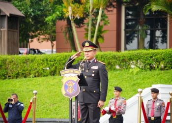 Berjalan Penuh Khidmat, Polda Kaltim Gelar Upacara Peringatan Hari Lahir Pancasila