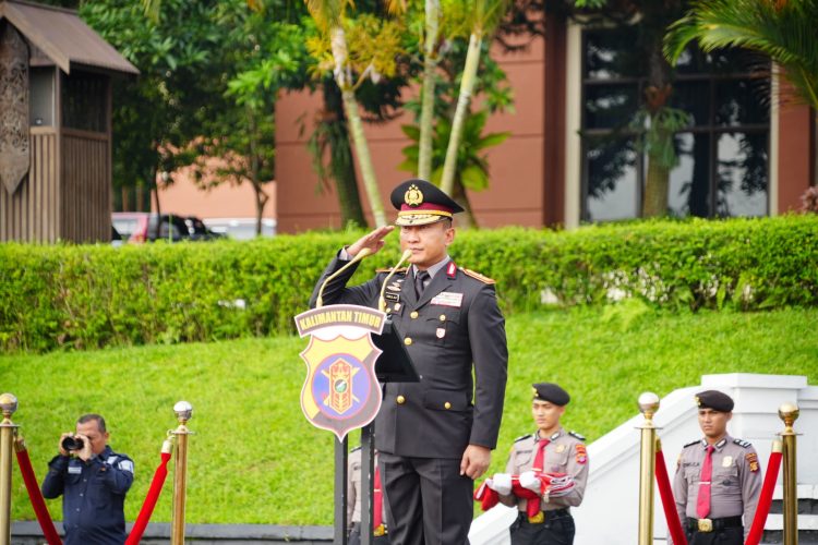 Berjalan Penuh Khidmat, Polda Kaltim Gelar Upacara Peringatan Hari Lahir Pancasila