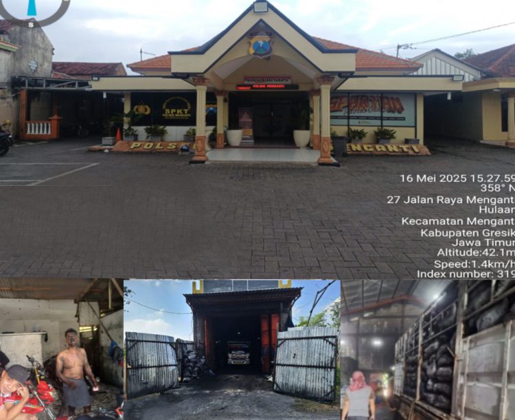 Viral! Gudang Produksi Serbuk Hitam Diduga Ilegal di Menganti Gresik Resahkan Warga, Warga Desak Penindakan Tegas