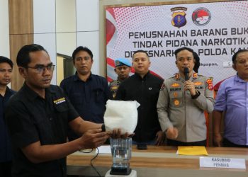 Polda Kaltim Musnahkan 990 Gram Sabu, Tegaskan Komitmen Perang Terhadap Narkoba
