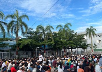 Rutan Kelas I Medan Gelar Sholat Idul Adha dan Pemotongan Hewan Qurban