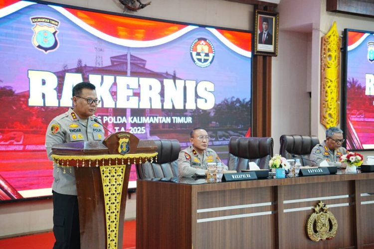 Polda Kaltim Gelar Rakernis Fungsi Humas T.A 2025