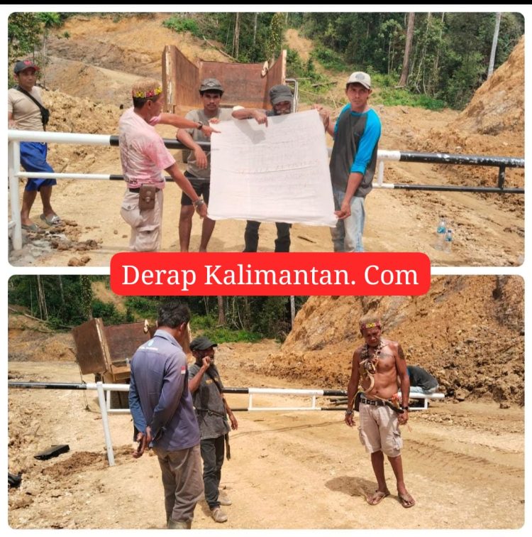 Poktan Sandewaan Portal Jalan Houling PT. Cassava, Tuntut Kompensasi Fee Kayu Rp1,7 Miliar dan Bongkar Dugaan Kongkalikong di Kehutanan Kaltim