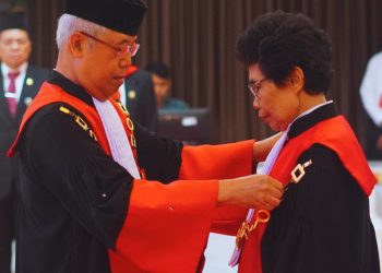 Pelantikan dan Pengambilan Sumpah Jabatan Dr. Albertina Ho, S.H., M.H. sebagai Wakil Ketua Pengadilan Tinggi Jakarta