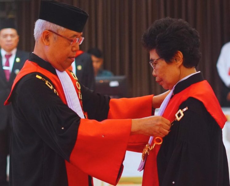 Pelantikan dan Pengambilan Sumpah Jabatan Dr. Albertina Ho, S.H., M.H. sebagai Wakil Ketua Pengadilan Tinggi Jakarta