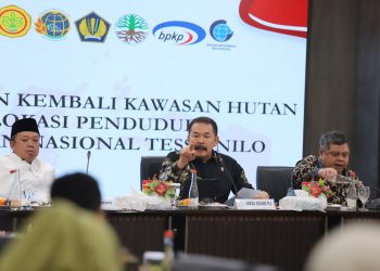 Jaksa Agung Soroti Kompleksitas  Permasalahan Taman Nasional Tesso Nilo  Dalam Rapat Satgas PKH