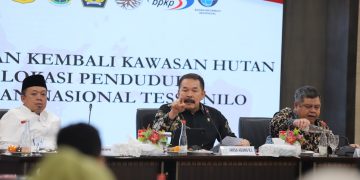 Jaksa Agung Soroti Kompleksitas  Permasalahan Taman Nasional Tesso Nilo  Dalam Rapat Satgas PKH