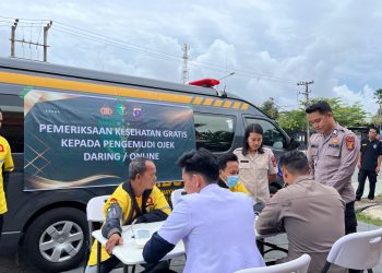 Sambut Hari Bhayangkara ke-79, Rumkit Bhayangkara Balikpapan Gelar Layanan Cek Kesehatan Gratis untuk Driver Ojol dan Masyarakat Balikpapan! 
