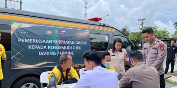 Sambut Hari Bhayangkara ke-79, Rumkit Bhayangkara Balikpapan Gelar Layanan Cek Kesehatan Gratis untuk Driver Ojol dan Masyarakat Balikpapan! 