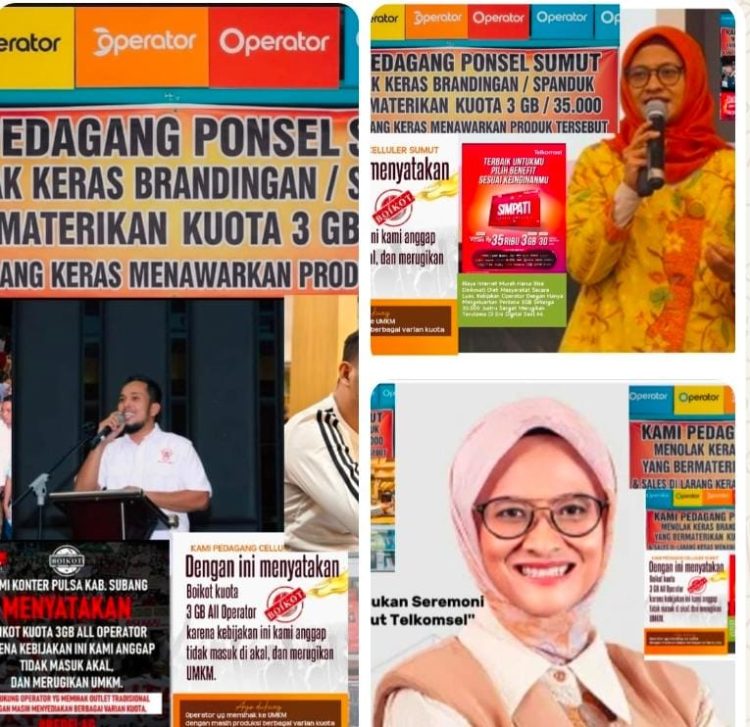 Gelombang Penolakan Hadang Dirut Telkomsel: Pedagang Konter Sumut Bersatu Lawan Ketidakadilan