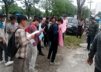 Aksi Demo AMBARA di PTUN Medan, Tuntut Agar Hakim Pengadilan Bijak Dalam Mengambil Putusan