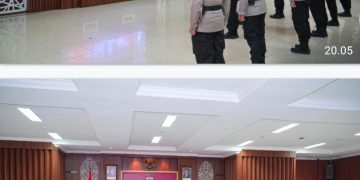 Jelang Detik-Detik Hari Bhayangkara ke-79, Polda Kaltim Ikuti Upacara Pemuliaan Nilai-Nilai Luhur Tribrata Secara Virtual