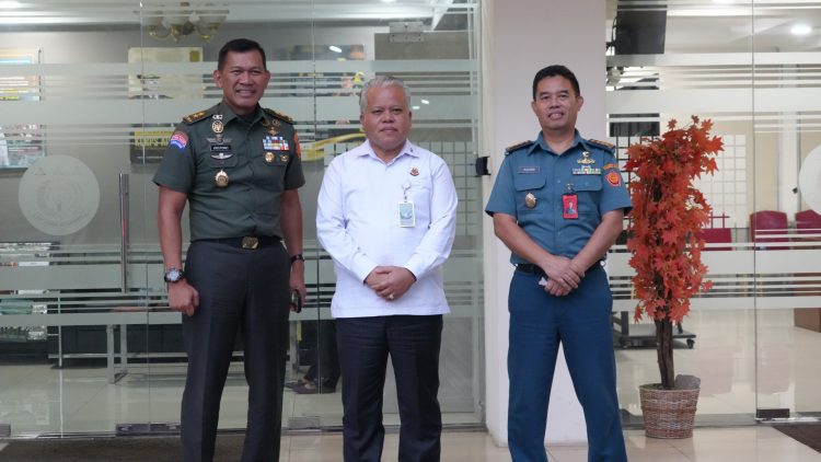 Kapuspen TNI Kunjungi Kapuspenkum Kejaksaan Agung