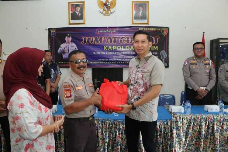 Polda Kaltim Gelar Jumat Curhat, Tampung Aspirasi Warga di Muara Rapak