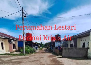 Warga Perumahan Lestari Permai Krisis Air Bersih, Minta Pemerintah dan DPRD Medan Turun Tangan