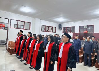 Acara Sederhana Pelantikan Hakim: Tanpa Penyanyi, Tidak Boleh Hedon