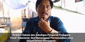Pasar Sukaramai Ditutup Pagar Besi, Para Pedagang Pasar Mengeluh dan Omset Penjualan Merosot