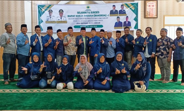 PD IKA BKPRMI Kota Medan Sukses Gelar RAKERDA dengan Tema “Sinergitas Majukan Medan dengan Makmurkan Masjid