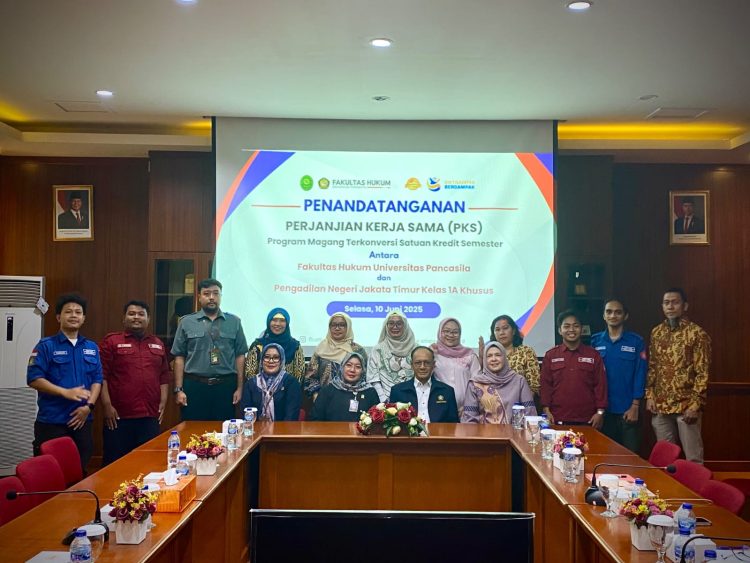 Tingkatkan Kualitas Mahasiswa, FH UP Teken Kerjasama dengan PN Jaktim