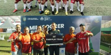 Turnamen Mini Soccer Medan Jurnalis Championship 2025 Sukses, Tim Wartawan Polda Sumut Raih ‘Fair Play Team