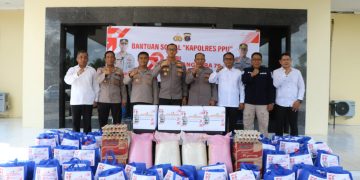 Bukti Kepedulian Polri dan Jelan HUT Bhayangkara ke-79, Polres PPU Kunjungi Purnawirawan dan Panti Asuhan 