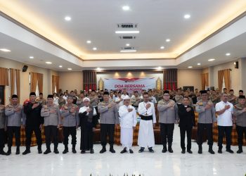 Doa Bersama Lintas Agama Warnai Peringatan Hari Bhayangkara ke-79 di Polda Kaltim