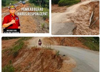 Ketua DPD PDKT Berau Desak Pemkab Segera Perbaiki Jalan Rusak yang Ancam Warga Tiga Kampung Terisolasi