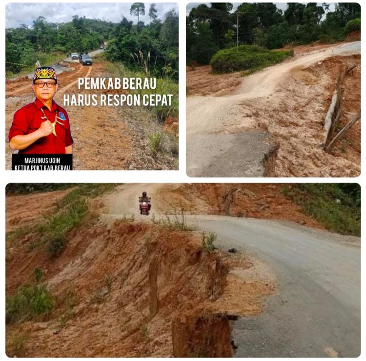 Ketua DPD PDKT Berau Desak Pemkab Segera Perbaiki Jalan Rusak yang Ancam Warga Tiga Kampung Terisolasi