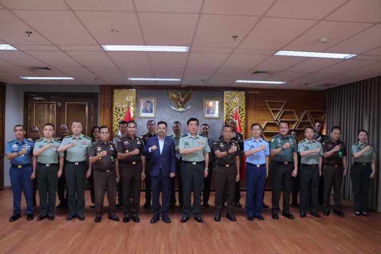 Kunjungan Delegasi Chinese PLA’s Military Procuratorate,  Perkuat Sinergi Penegakan Hukum  Melalui JAM PIDMIL