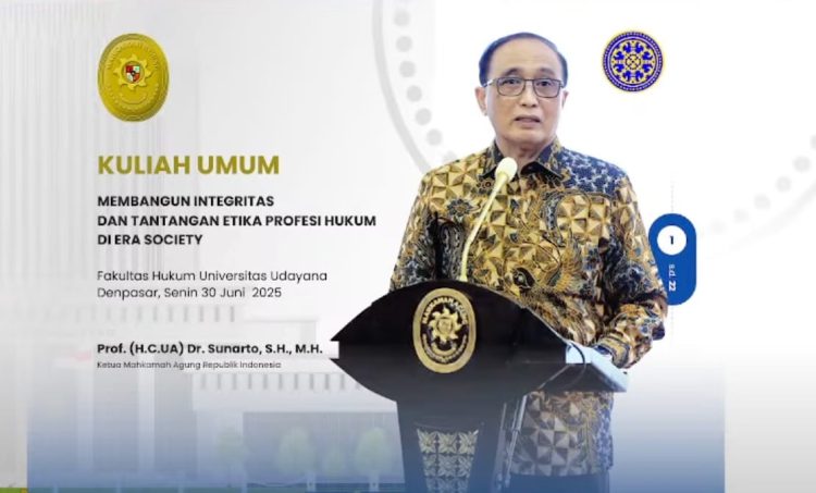 Ketua MA: Menjadi Hakim Berarti Jadi Penjaga Integritas Peradilan