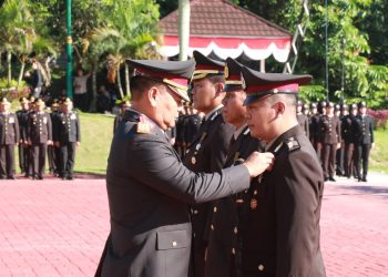 Semangat Kebhinekaan dan Profesionalisme Polri, Polda Kaltim Gelar Upacara Hari Bhayangkara ke-79